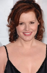 Geena Davis With Brushed Back Fringe 