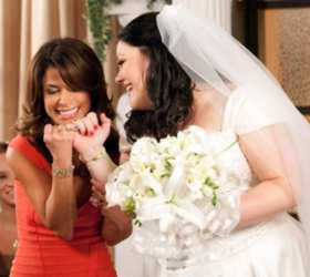 Jane (Brooke Elliott) In Lifetime's Drop Dead Diva Dream Wedding Hairstyle