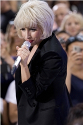 Lady Gaga Platinum Blonde Chin Length Bob