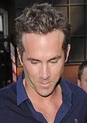 Ryan Reynolds With Spiked Hair