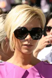 Victoria Beckham in Short Blonde Bob