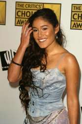 Q'Orianka Kilcher With Long Brown Hair