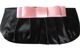 Amici Accessories - Black Brianna - Rouged Satin Clutch