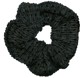 Karina - Silky Soft Scrunchie - Black