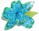 Eve Reid - Sequin Flower Chignon Pin - Hairpin/Pin (1) Turquoise