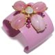 Gerard Yosca - Pink Bracelet Cuff w/Rose, Opal & Pearl Hued Stones