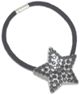 HB Hair Jewels - Austrian Crystal Star Pony - Smoke