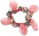 Jane Tran - Pony w/Semi Precious Petals - Cherry Quartz & Abalone (1)