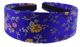 HB HairJewels - Lucy Collection - Oriental Satin Like Headband - Heliotrope Blue - 1 3/4"