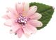 Michelle Roy - Mini Daisy Clip - Pink w/Swarovski Crystal Accents